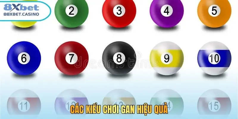 Các kiểu chơi gan hiệu quả