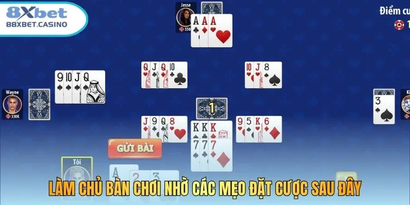 Làm chủ bàn chơi nhờ các mẹo đặt cược sau đây